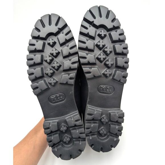 G.H.BASS Wallace Two-Eyed Moc Toe Loafer Shoes White/Black Size US9.5M EU40 - Picture 8 of 13